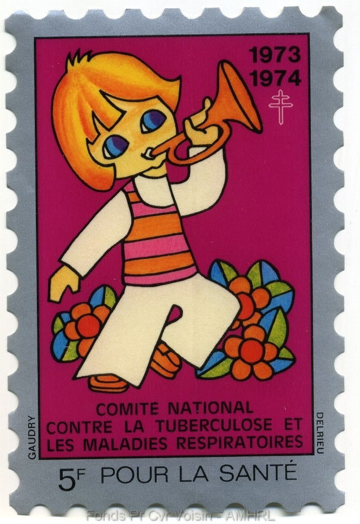 1973-1974 Comité national de défense contre la tuberculose et des maladies respiratoires
