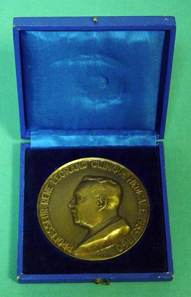 Professeur René Legrand Clinique médicale 1953-1960
