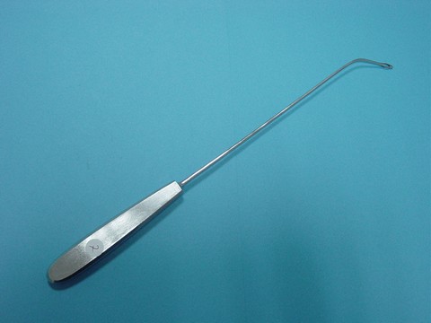 Aiguille mousse de Terrier courbée