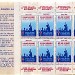 1962-1963 Carnet complet « Le BCG = une assurance contre la tuberculose » avec 10 timbres