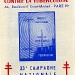 1963-1964 Carnet complet « Mieux informé, mieux défendu contre la tuberculose » avec 9 timbres