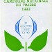 1983 Carnet complet « Le souffle c’est la vie » avec 10 timbres