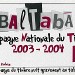2003/2004 Carnet complet « Abaltaba » avec 10 timbres